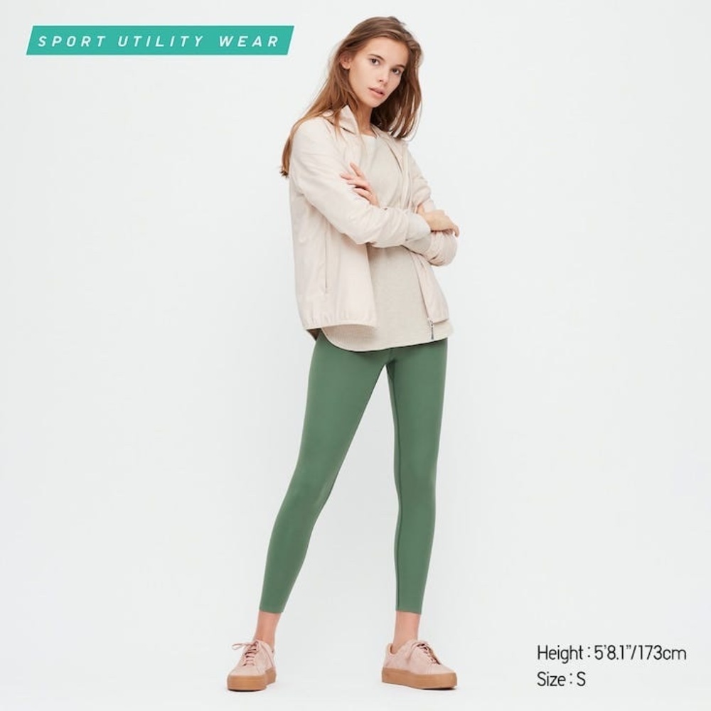 Uniqlo AIRism UV Protection Pocketed Soft Leggings